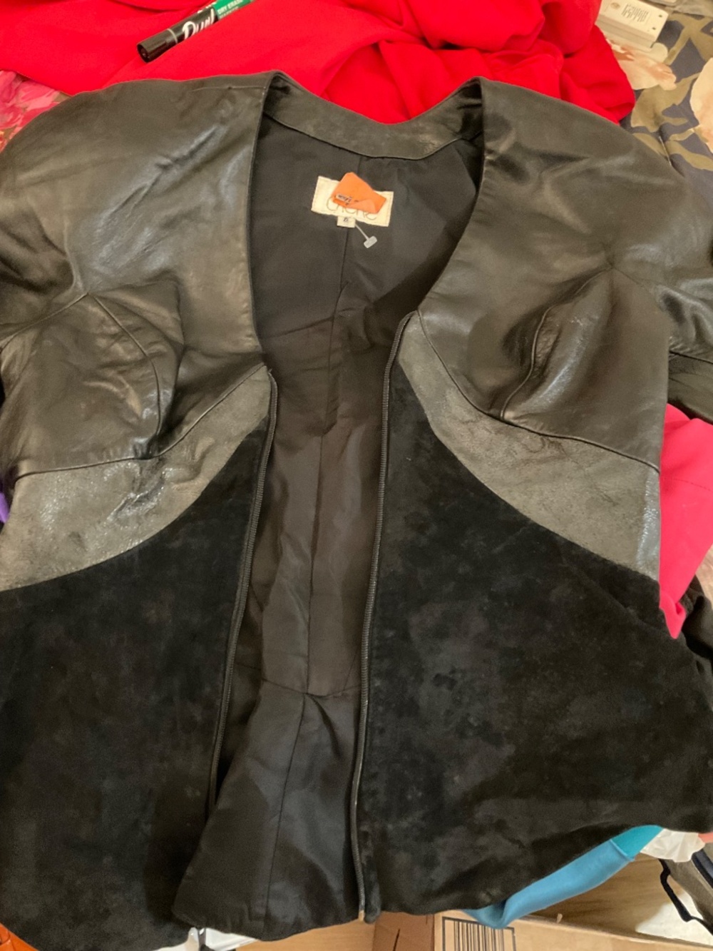 Vintage cache leather jacket ( all reasonable offers considered ) - Picture 4 of 4